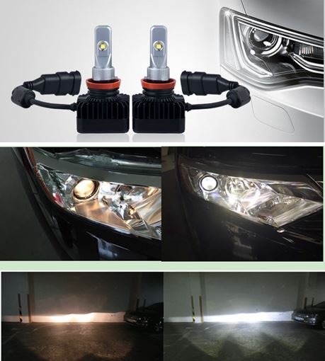 LED lighting effect PK halogen effect