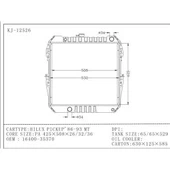 Tản nhiệt cho Hilux