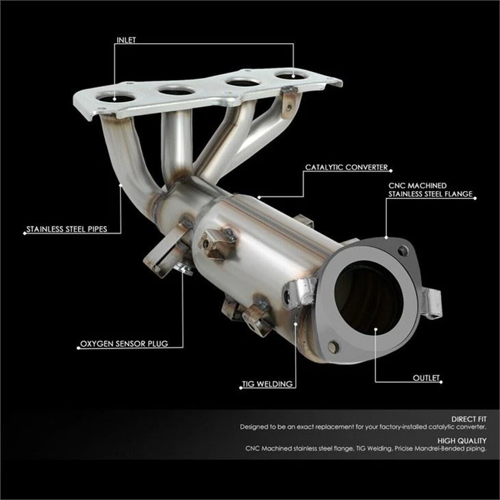 catalytic converter for 2003 toyota camry 1